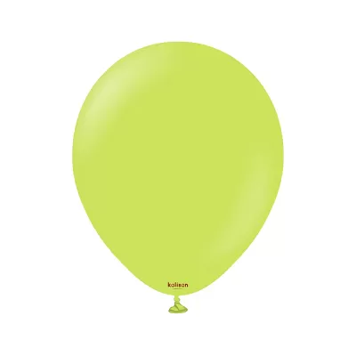 Dekorační balonky světle zelené 13 cm/5" 100 ks