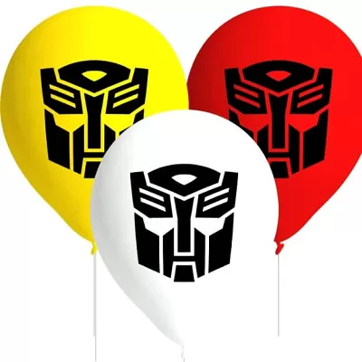 Latexové balónky Transformers 8 ks