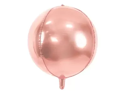 Fóliový balónik gule Ombre rose gold 40 cm
