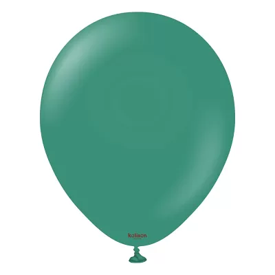 Dekorační retro balonky zelené 30 cm/12" 100 ks