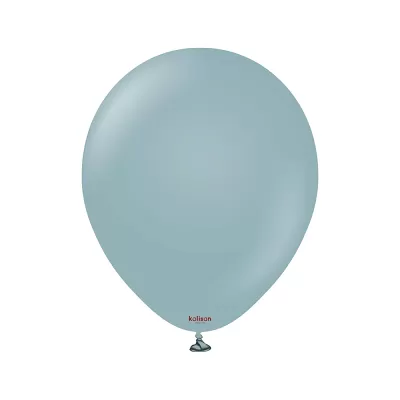 Dekorační retro balonky bledě modré 13 cm/5" 100 ks