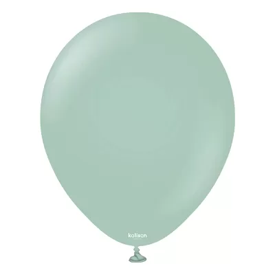 Dekorační retro balonky mentolově zelené 30 cm/12" 100 ks