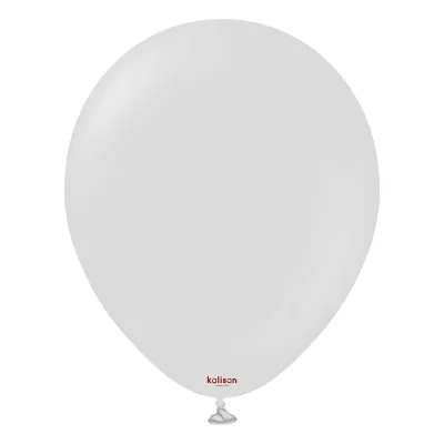 Dekorační retro balonky kouřově šedé 30 cm/12" 100 ks