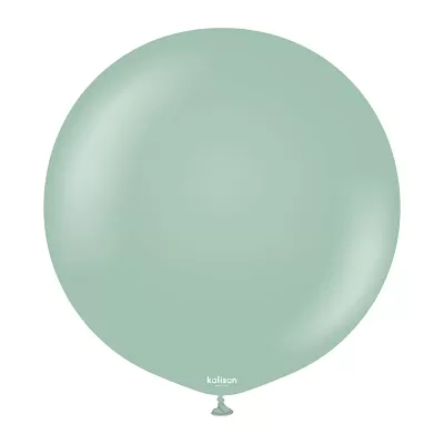 Dekorační retro balonek mentolově zelený 45 cm/18"