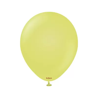 Dekorační retro balonek olivově zelený 13 cm/5"