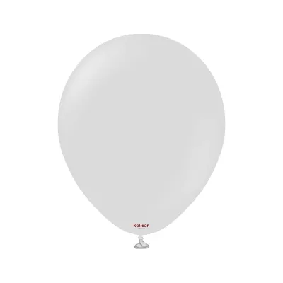 Dekorační retro balonky kouřově šedé 13 cm/5" 100 ks