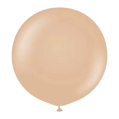 Dekorační retro balonek béžový 45 cm/18"