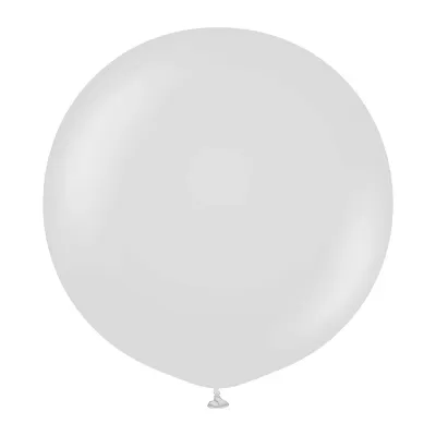 Dekorační retro balonek kouřově šedý 60 cm/24"