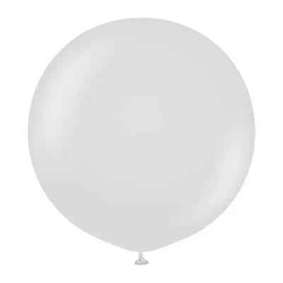 Dekorační retro balonek kouřově šedý 90 cm/36"