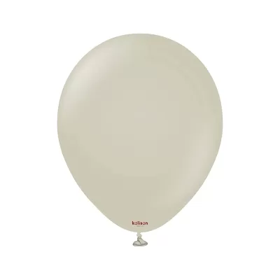Dekorační retro balonek šedý 13 cm/5"