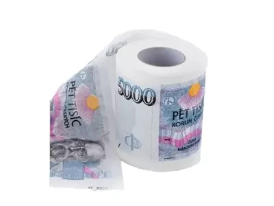 Toaletní papír Bankovky