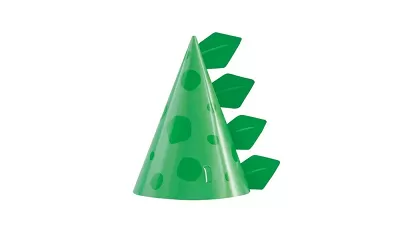 Papírové čepičky Dino se šupinami