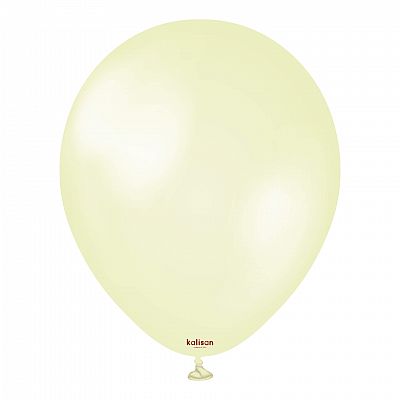 Dekorační perleťové balonky žluté 30 cm/12" 50 ks