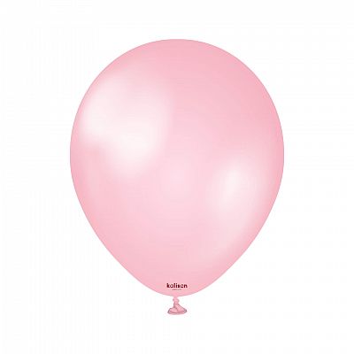 Dekorační perleťový balonek růžový 13 cm/5"