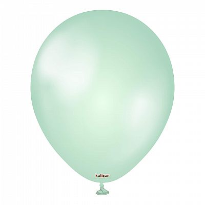 Dekorační perleťový balonek zelený 30 cm/12"