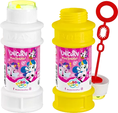 2. jakost Bublifuk 175ml Maxi Jednorožec (1 kus!)