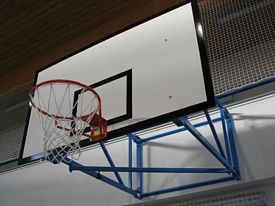 Basketbalová konštrukcia pevná, interiér, vysadenie do 0,9 m