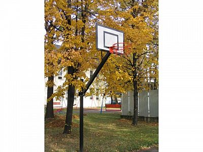 Basketbalová konštrukcia streetball - exteriér (KOMAXIT), vysadenie 1,2 m, na dosku