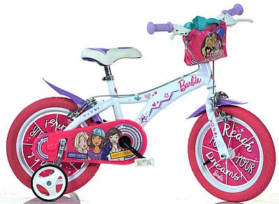 Dino bikes 144GLN BARBIE 14" 2018 detský bicykel