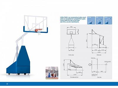 Basketbalová konštrukcia SC Little SAM