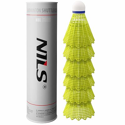 Badmintonové loptičky NILS NBL6306 6 ks