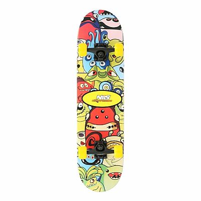 Skateboard NILS Extreme CR3108 Color Worms 1