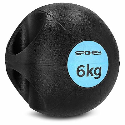 Spokey GRIPI Medicinbal s úchytmi, 6 kg