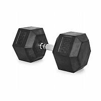 Čierna hexagonálna jednoručka HMS 40 kg