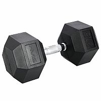 Čierna hexagonálna jednoručka HMS 27,5 kg