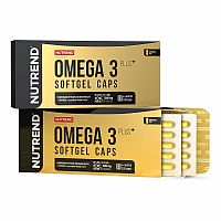 Nutrend Omega 3 Plus Softgel Caps - 120 cps