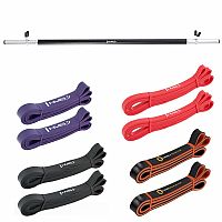Súprava osi na Body Pump a odporových gúm HMS GBP01+GU-SET
