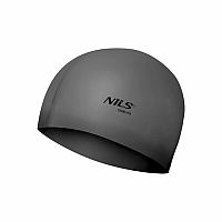 Silikónová čiapka NILS Aqua NQC SL02 tmavošedá