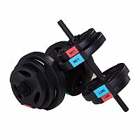Jednoručné, nakladacie činky HMS SG40, 42 kg