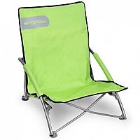 Spokey PANAMA Plážové skladacie kreslo, zelené