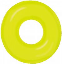 Kruh plávacie INTEX NEON 91cm žltá