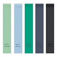 Spokey ARTIO SET Sada 5 posilňovacích gúm + obal, univerzálne farby