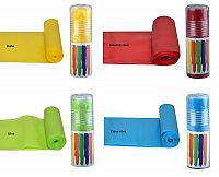 Aerobic band 2,5 m posilňovacia guma - rôzne tuhosti