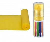 Aerobic band 2m posilňovacia guma, slabá, žltá