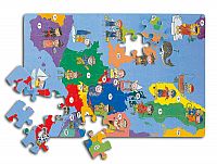 Mapa Európy penové puzzle - PN 190P