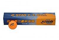 Loptičky DHS 2** oranžové stolný tenis