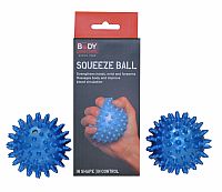 Squeeze ball 7.5 cm masážny ježko - pár