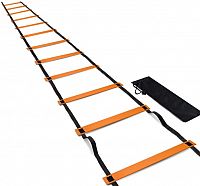 Rebrík agility frekvenčný 10m oranžový, 2mm