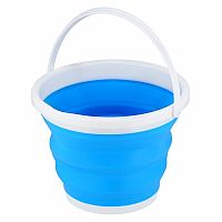 Skladací vedierko NILS Camp NC1731 modrý 10 l