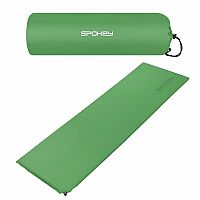 Spokey SAVORY Samonafukovacia karimatka, 180 x 50 x 2,5 cm, R-Value 3.6, zelená