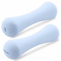 Spokey BONE Sada neoprénových činiek, 1 kg