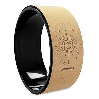 Spokey CZAKRA Korkový joga kruh, priemer 32 cm