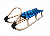 Acra sane 125cm drevené A2042-MO - modré
