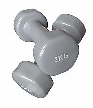 ACRA Činky jednoručné vinylové 2 x 2kg
