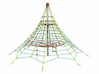 Lanová pyramída SC - výška 4,0 m, výška pádu 1,0 m, 8 zámkov