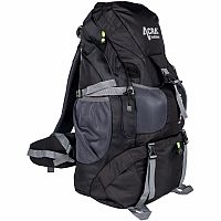ACRA Batoh Adventure 50 L na horskú turistiku čierny BA50-CRN